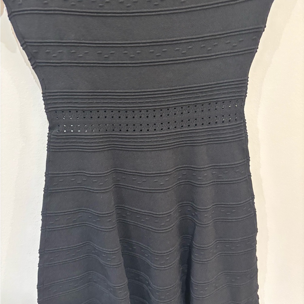 Sandro Short Sleeve Black Dress - Picture 6 of 6